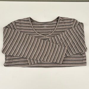 Croft & Barrow Striped Long Sleeve